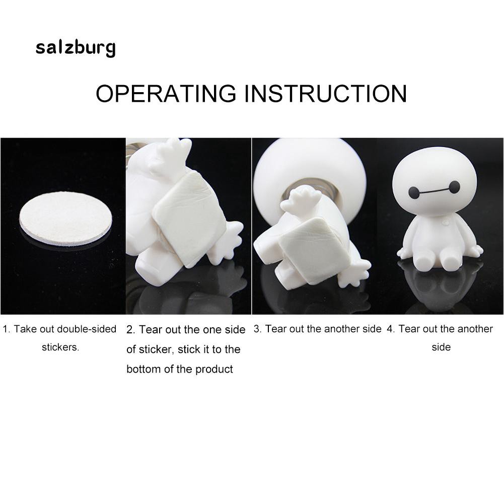 Hình nhân vật Baymax dùng trang trí xe hơi