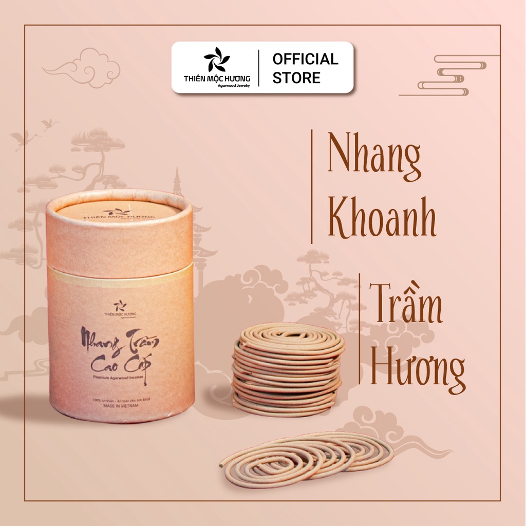 COMBO Nhang Trầm Hương tự nhiên 12 năm -Thu hút tài lộc,may mắn- Không hóa chất độc hại - Trầm Tốc Lào - Thiên Mộc Hương