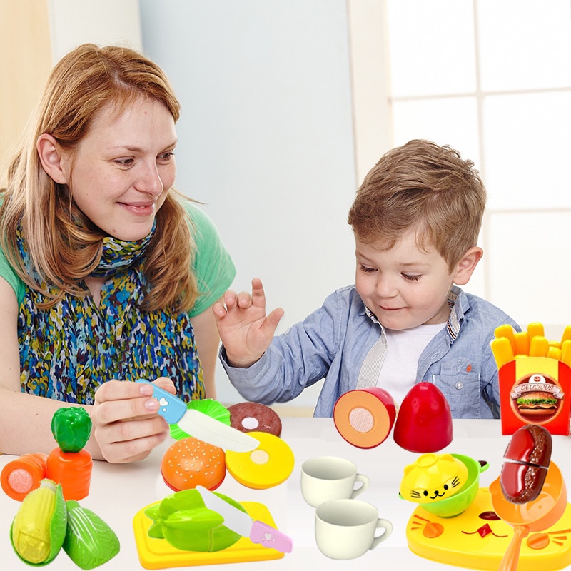 Bộ Đồ Chơi Cắt Trái Cây 39 Kiểu Cho Bé