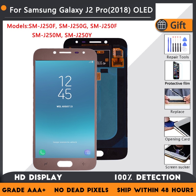 Dành Cho Samsung Galaxy J2 / J2 Pro 2018 J250F / DS Màn Hình Hiển Thị Galaxy Grand Prime Pro LCD Bộ 