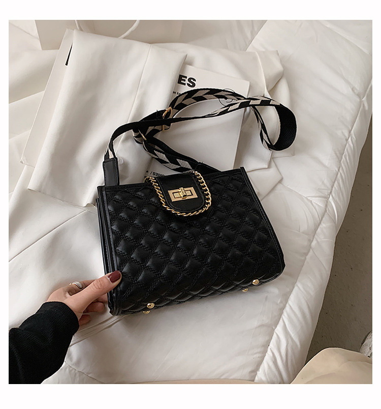 Túi xách JASMIN NOIR họa tiết caro thời trang cá tính cho nữ
