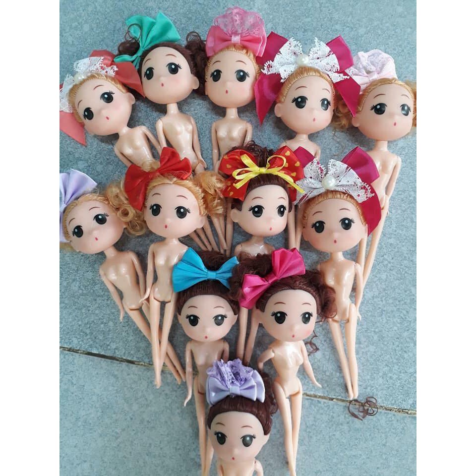 1 Búp bê chibi 18 CM phụ kiện trang trí bánh kem