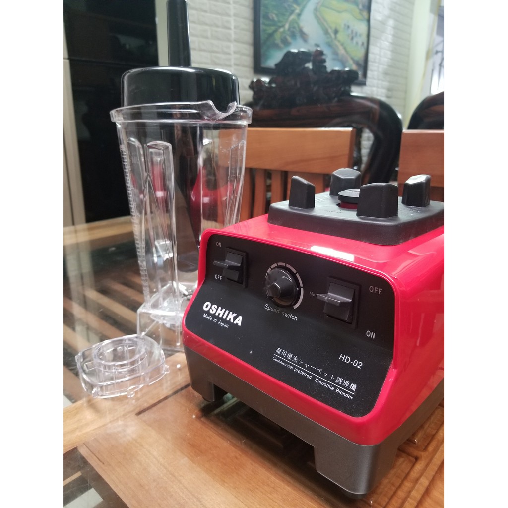 MÁY XAY SINH TỐ CÔNG NGHIỆP NHẬT BẢN OSHIKA HD-02 2000W