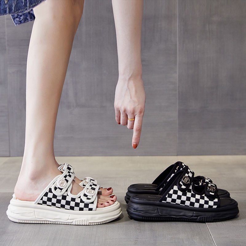 Dép Sandal Đế Dày Mềm Thời Trang Mùa Hè Dành Cho Nữ