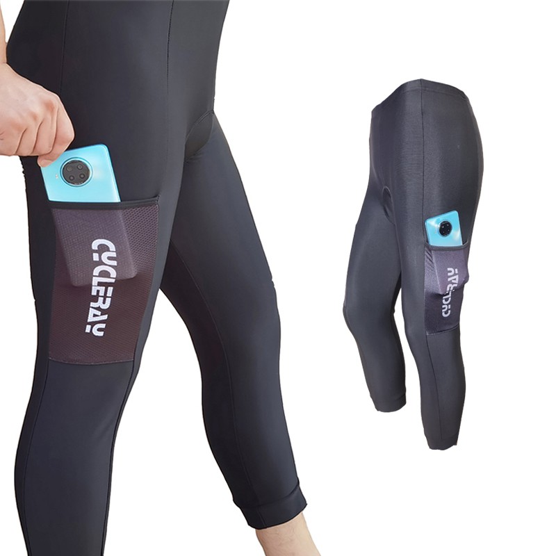 Quần Short Đi Xe Đạp Có Đệm Gel Chuyên Nghiệp baju basikal Mau Khô