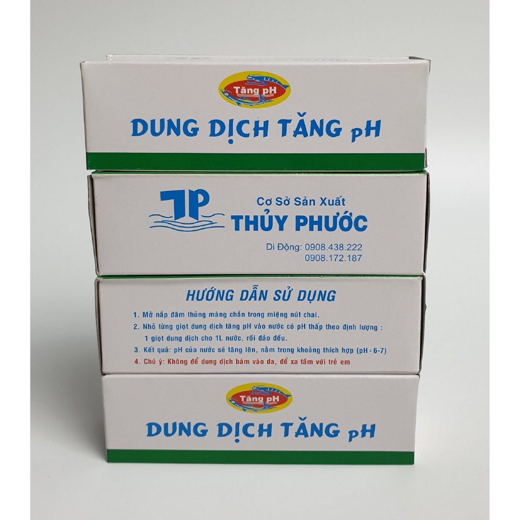 DUNG DỊCH TĂNG PH CHO CÁ CẢNH