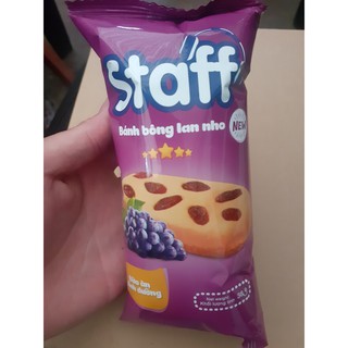 5 Bánh bông lan nho Staff 38g