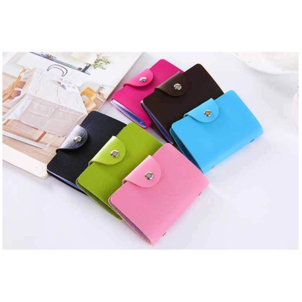 Ví đựng 24 thẻ các loại có khóa bấm
