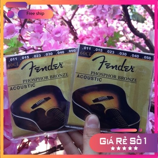Combo 2 bộ dây guitar thùng acoustic size 11 MMS hình thật