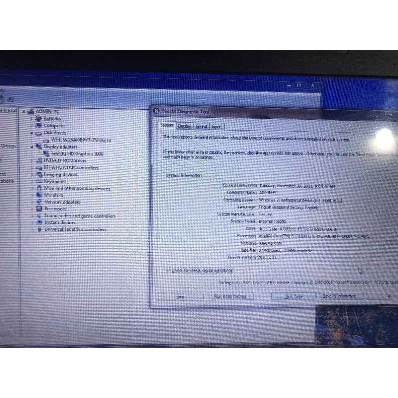 Dell N4050 i5, ram 4, 14inch, hdd 500gb còn mới đẹp!ib để xem video test máy! | BigBuy360 - bigbuy360.vn