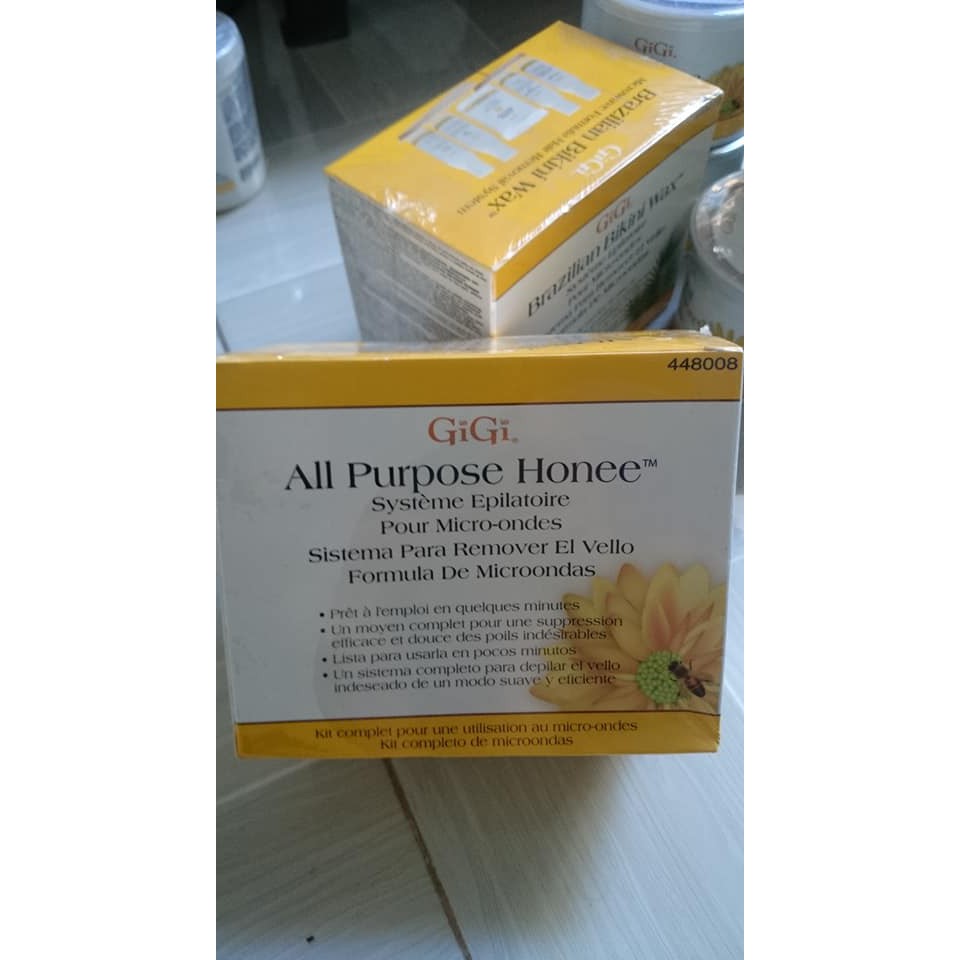 BỘ KIT GIGI WAX ALL PURPOSE HONEY (MICRO WAVE) | BigBuy360 - bigbuy360.vn