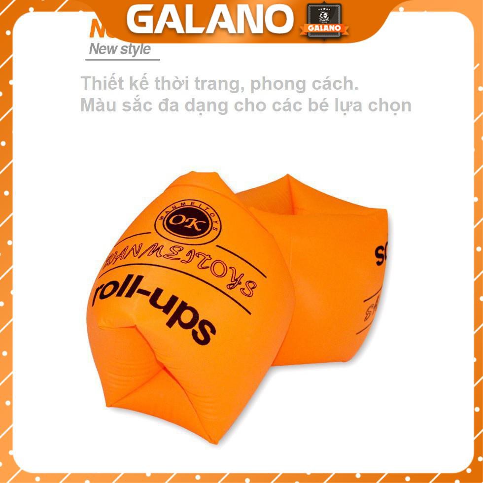 Phao Bơi Cho Bé Tập Bơi GALANO Đeo Cánh Tay An Toàn Trẻ Em 3 - 6 Tuổi SS-001127