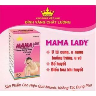 Hỗ trợ điều trị U vú, U xơ tử cung, u nang buồng trứng - Combo 3 hộp mama lady