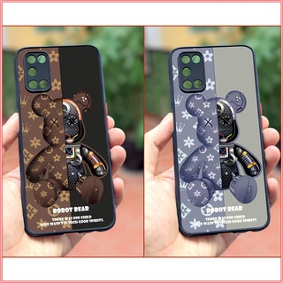 Ốp Lưng Gấu LV, Bảo Vệ Camera OPPO A31/A32/A37/A71/A83/A91/A93/F1s/F5/F7/F9/F11/F11 Pro