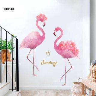 (2020) Hình Dán Chim Hồng Hạc Quạtxi Trang Trí Tường Phòng Ngủ, Đám Cưới