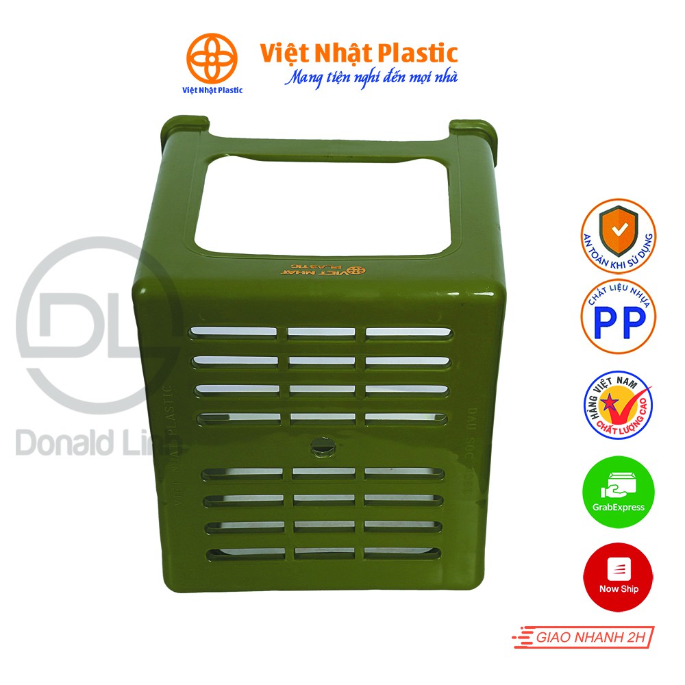 Ghế đẩu trung trà chanh Việt Nhật Plastic 2055-1