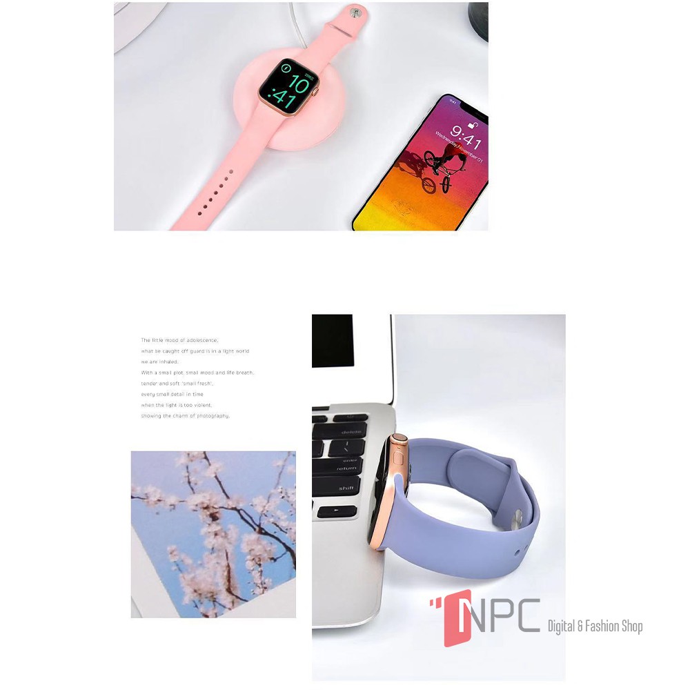 Dây Apple Watch Coteetci Chất Liệu Cao Su Mềm Mại Ôm Tay dành cho Apple Watch Series 5/4/3/2/1 kích thước 38/40/42/44