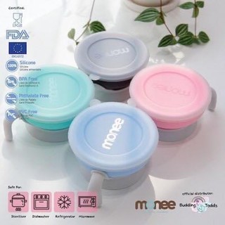 Thìa - Bát ăn dặm Silicon Monee