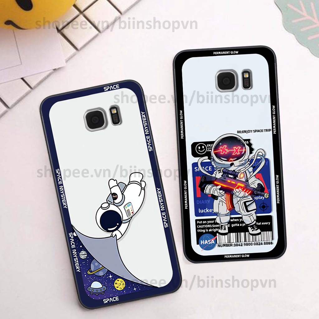 Ốp Samsung S6 / S6 EDGE / S7 / S7 EDGE phi hành gia vũ trụ space.x siêu đẹp, thời trang