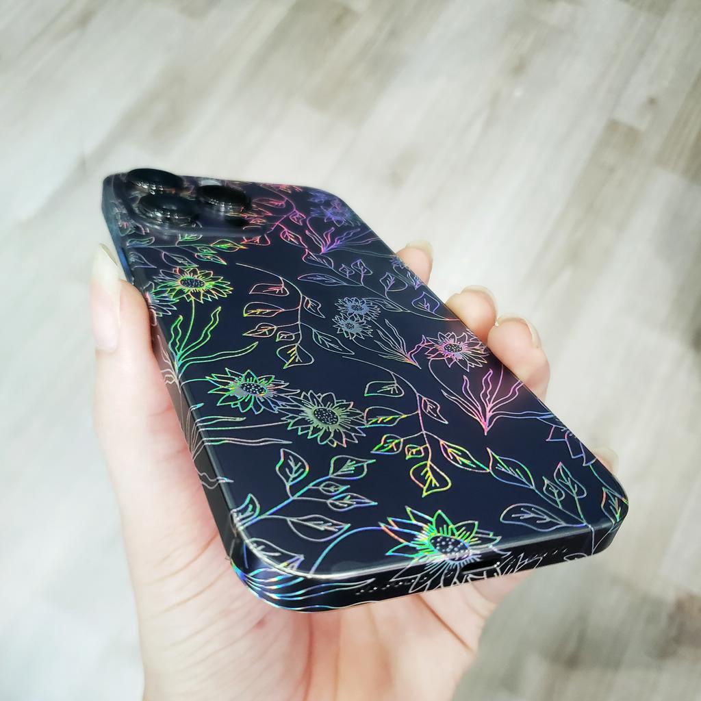 Miếng dán skin PPF họa tiết lá hoa 1 iphone 14 promax 13 promax 12 promax 11 promax xs max