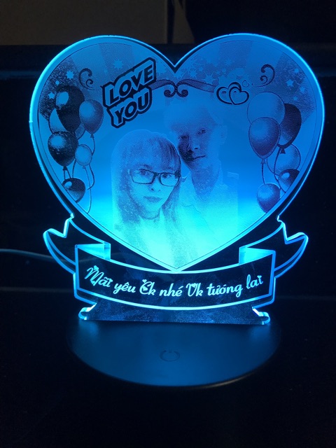 Đèn led 3d theo yêu cầu tiện lợi xe hơi, laptop, phòng ngủ ...
