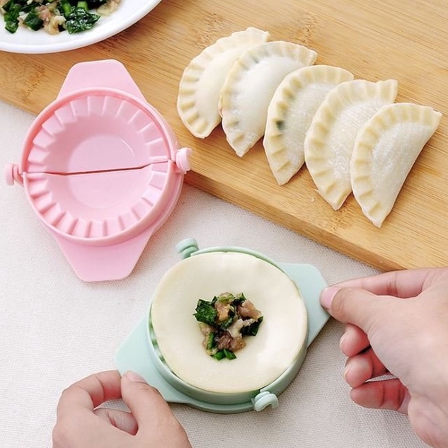 Khuôn làm bánh xếp, khuôn làm hả cảo đều đẹp cực dễ