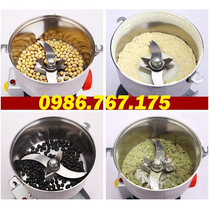 Máy xay bột khô mini đa năng 150g,máy xay ngũ cốc siêu mịn.