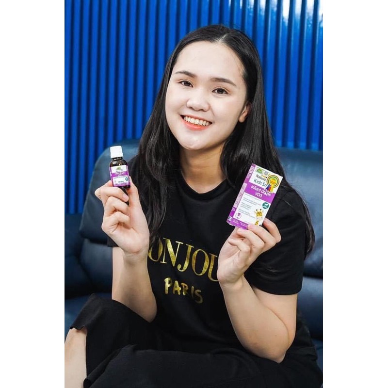 Vitamin D3 Nature's Way, tăng cường hệ miễn dịch, bổ sung vitamin cho bé