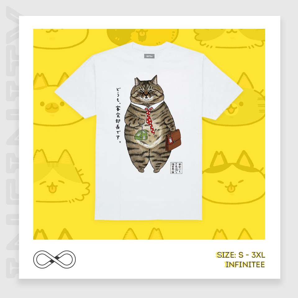 INFINITY - Áo thun Mèo béo công sở