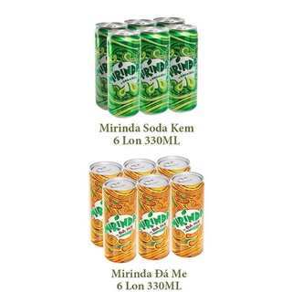 Nước ngọt mirinda đá me soda kem lon 320ml - ảnh sản phẩm 1