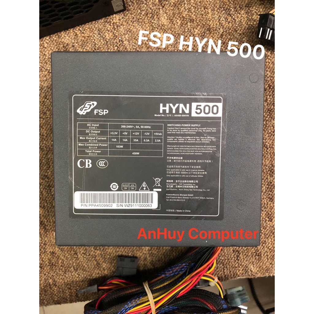 Nguồn FSP HYN500ATX