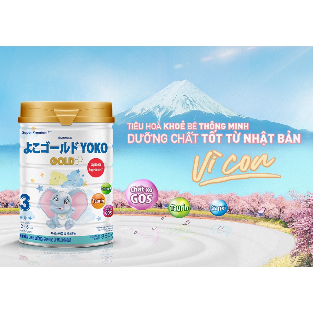 SỮA BỘT VINAMILK YOKO GOLD SỐ 1 350g