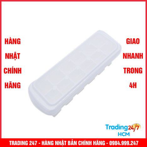 [Hỏa tốc HCM] Khay đá 12 viên INOMATA - NỘI ĐỊA NHẬT BẢN
