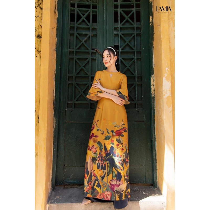 VẢI ÁO DÀI MỚI SANG ĐẸP