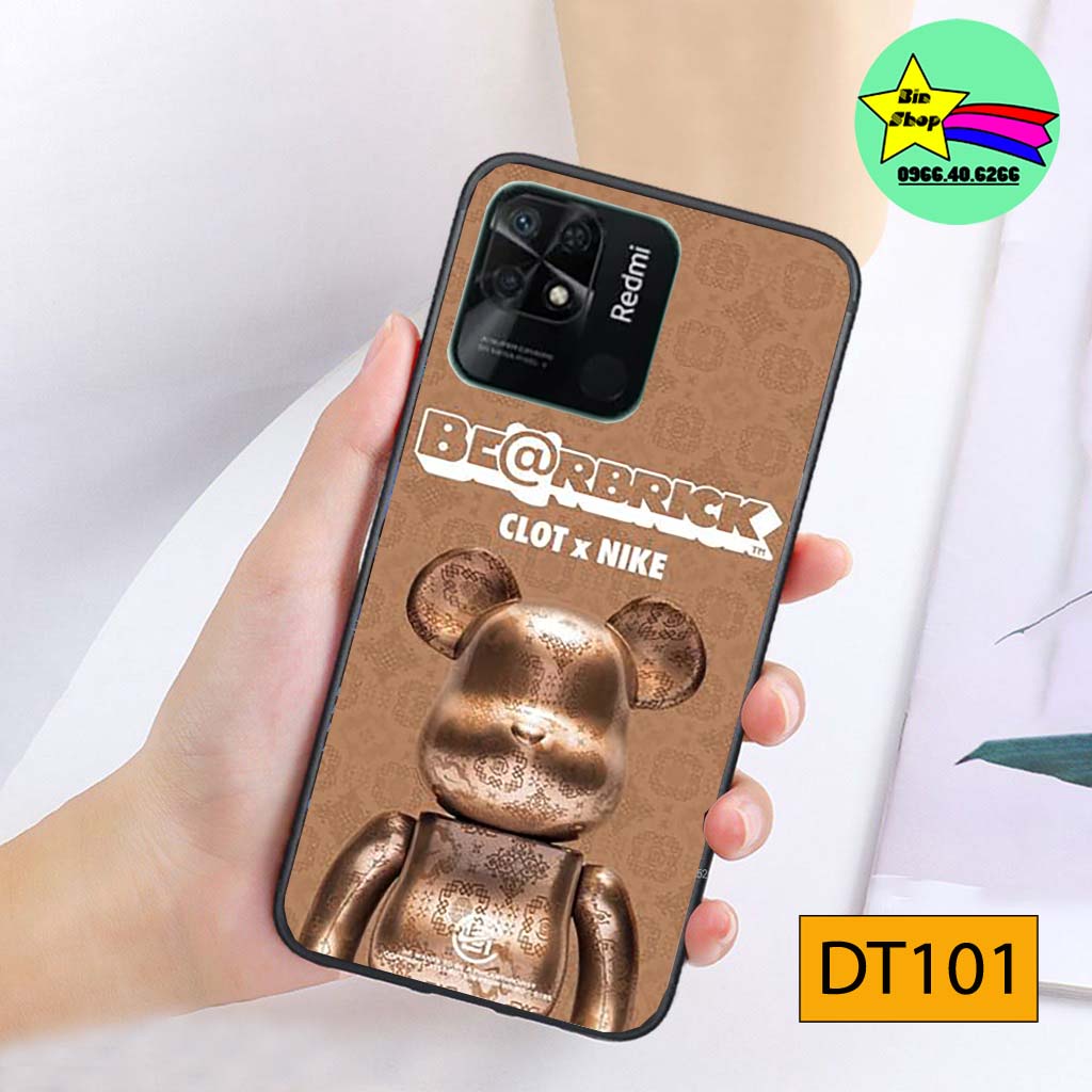 Ốp lưng Redmi 10C in hình Robot Bear cá tính độc đáo - ốp lưng thời trang cao cấp, giá rẻ , chống trầy xước