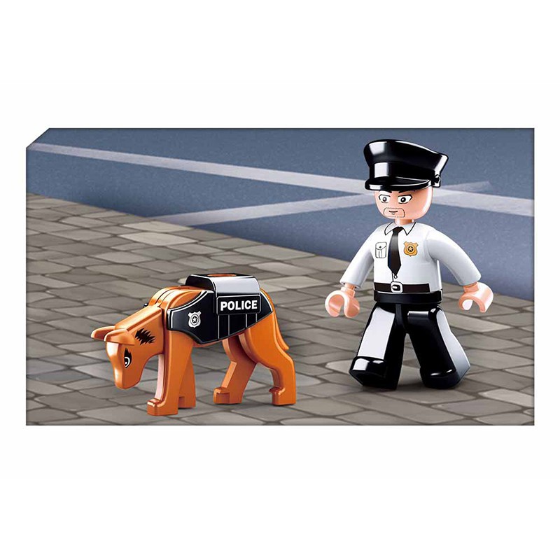 Lego City Swat - Đồ Chơi Lego Minecraft Lắp Ghép Cảnh Sát Trấn Áp Tội Phạm Xe Tăng