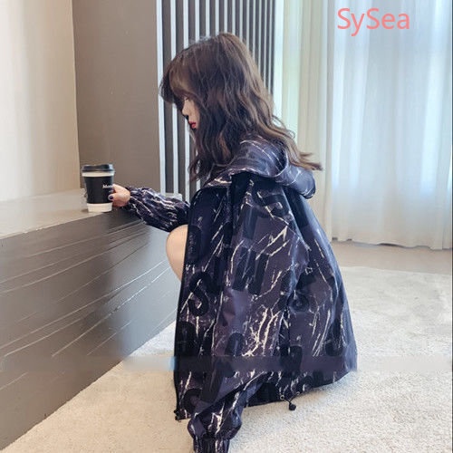 Áo Khoác Chống Nắng In Chữ Thời Trang Mùa Hè Cho Nữ