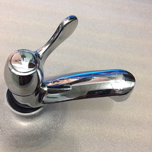 VÒI LAVABO KIỂU Ý THÂN THAU XI INOX HÀNH ĐẸP RẺ