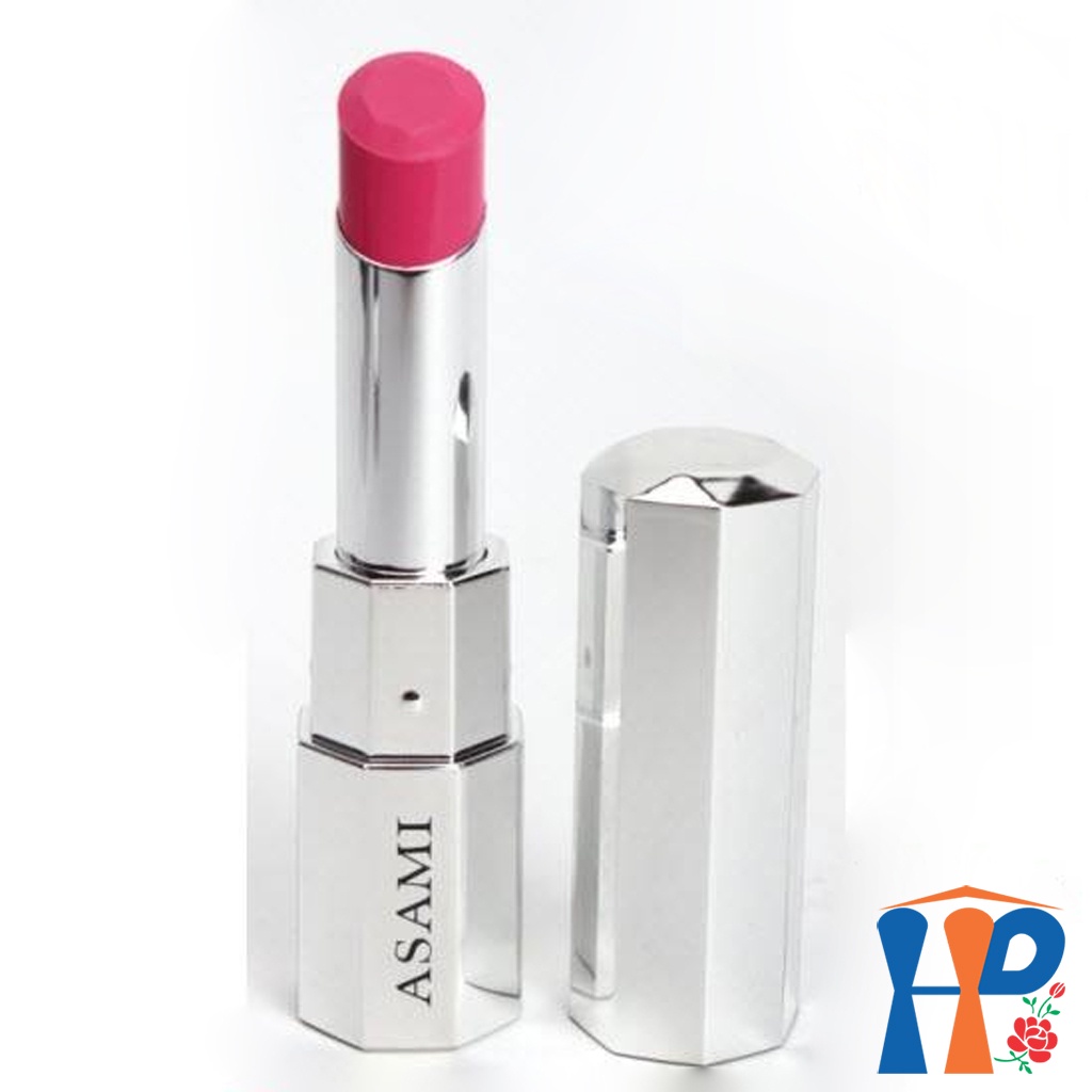 Son 8 cạnh Asami - Glossy Lipstick {Hani Peni} (tặng kèm cọ môi, son lì, lâu phai. không trôi,...)