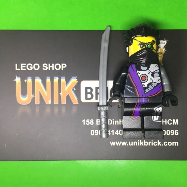 Lego UNIK BRICK Nindroid Ninja robot trong Ninjago chính hãng (như hình).