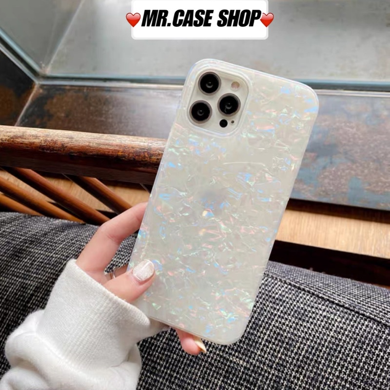 Ốp Lưng Điện Thoại iPhone Ốp Dẻo Vừa Hoạ Tiết Xà Cừ Cho iPhone Xsmax 11Promax 12Promax 13promax