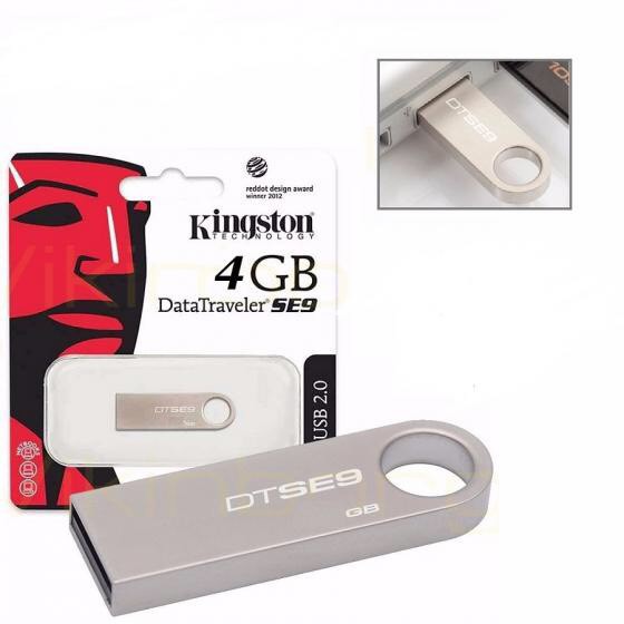 [HÀNG CHÍNH HÃNG] USB Kington DTSE9 4GB 8GB 16GB 32GB - 2.0 Nhỏ Gọn, Vỏ Kim Loại Sang Trọng | BigBuy360 - bigbuy360.vn