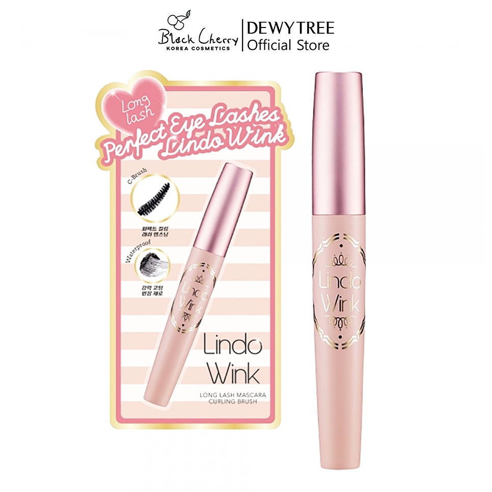 [Xả Hàng]Chuốt mi tạo độ dài chống vón cục không trôi Dewytree Lindo Wink Long Lash Mascara 6g