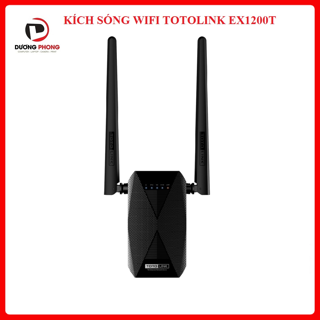 Kích sóng Wi-Fi TOTOLINK EX1200T Băng tần kép AC1200 - BH24T Chính hãng | BigBuy360 - bigbuy360.vn