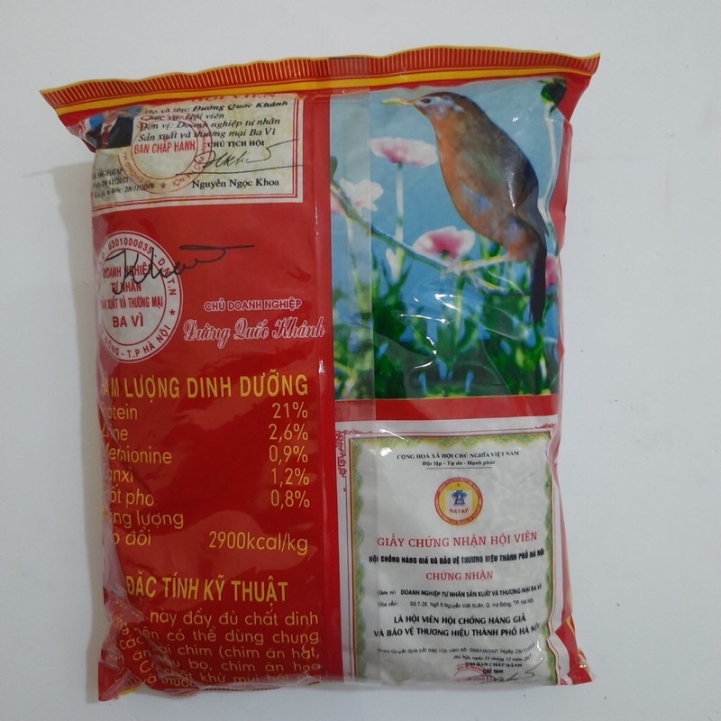 CÁM TRỨNG BA VÌ ĐỎ 500G CAO CẤP