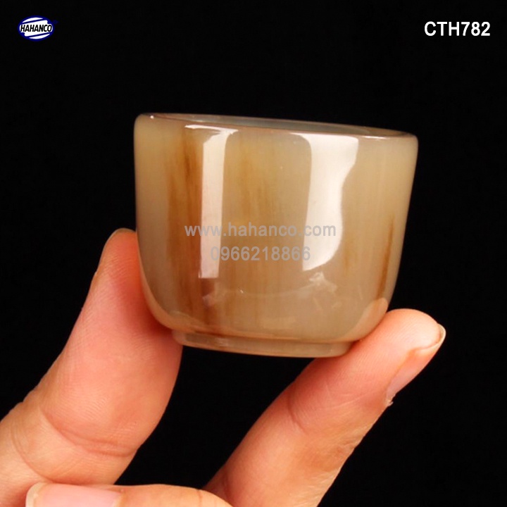 Chén sừng dùng để uống trà - thanh lọc giải độc và nhiệt