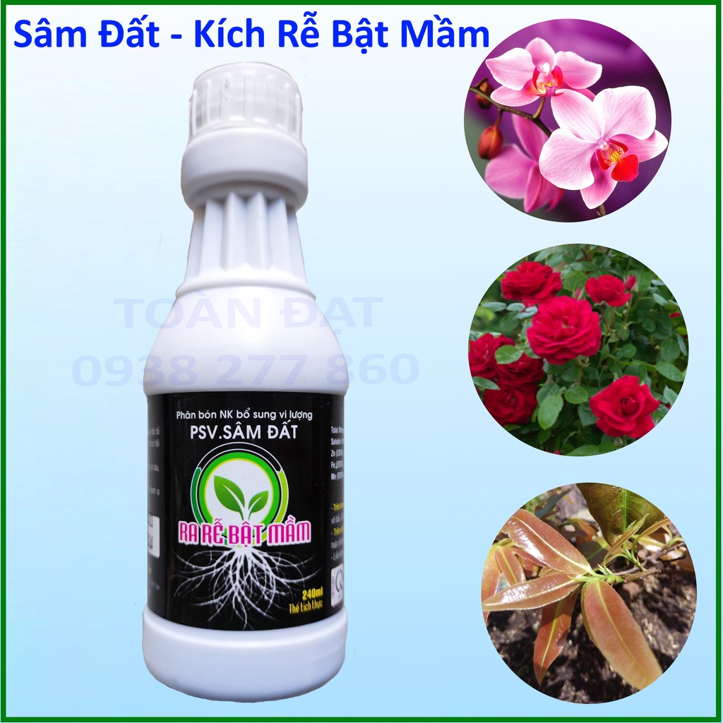 Combo Bộ 3 lọ phân bón đầu trâu  - Bộ 3 Kích Rễ Dưỡng Cây, Tạo Mầm Hoa