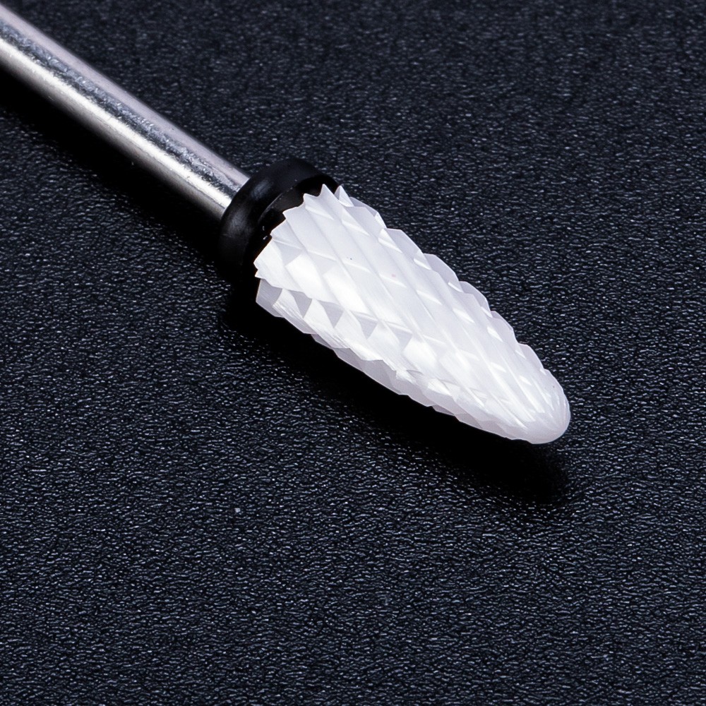 Chất Tẩy Tế Bào Chết Hình Nón Gốm Để Làm SạchMũi Khoan Sứ 2.35mm Chuyên Dụng Cho Máy Mài Móng Chân.