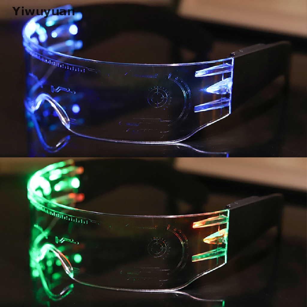Kính Mát Có Đèn LED Phát Sáng Thời Trang Phong Cách Vintage