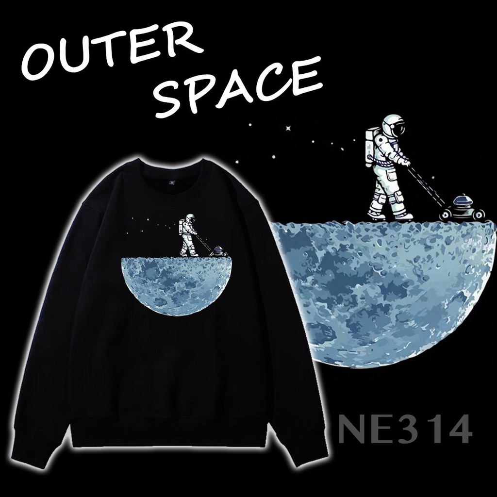 [Có VIDEO + ẢNH THẬT] Áo sweater - Áo nỉ bông tay dài UNISEX NE314